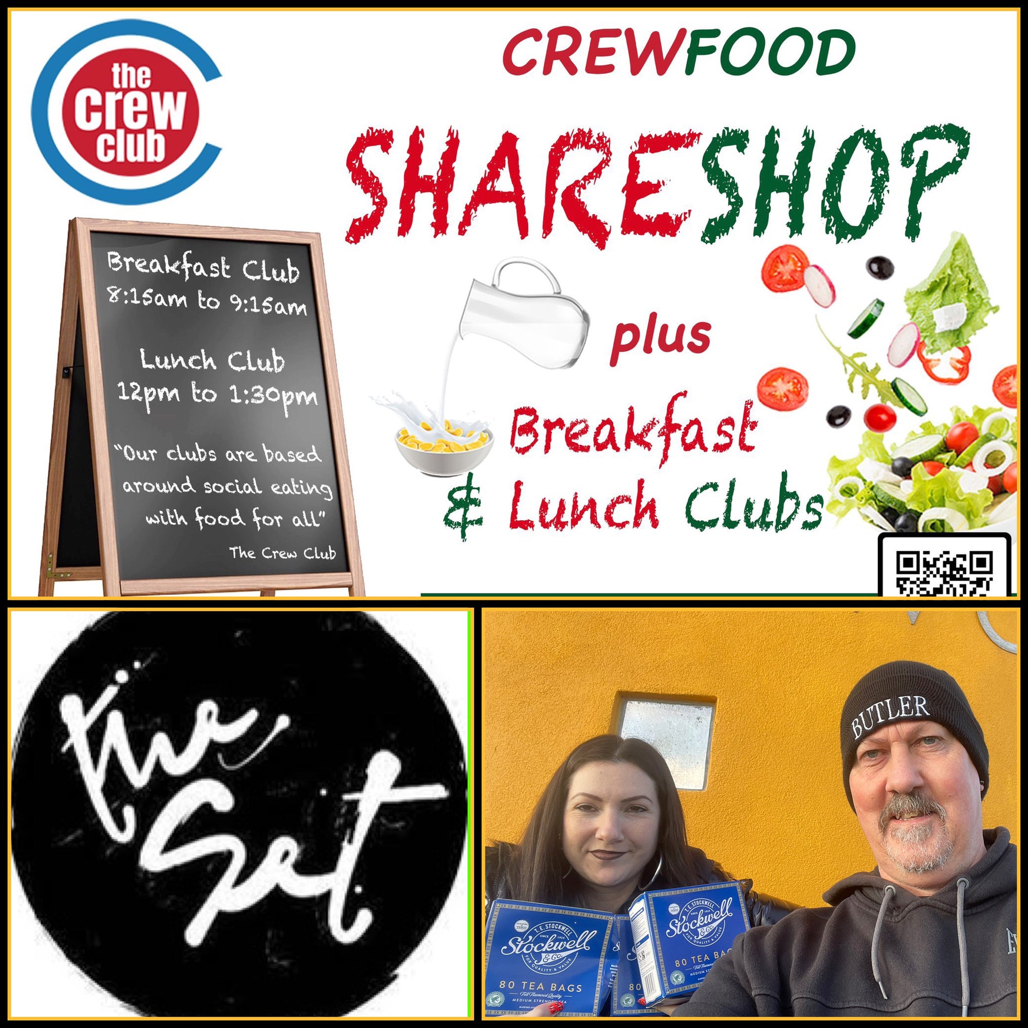 Crew Club Food Share Shop