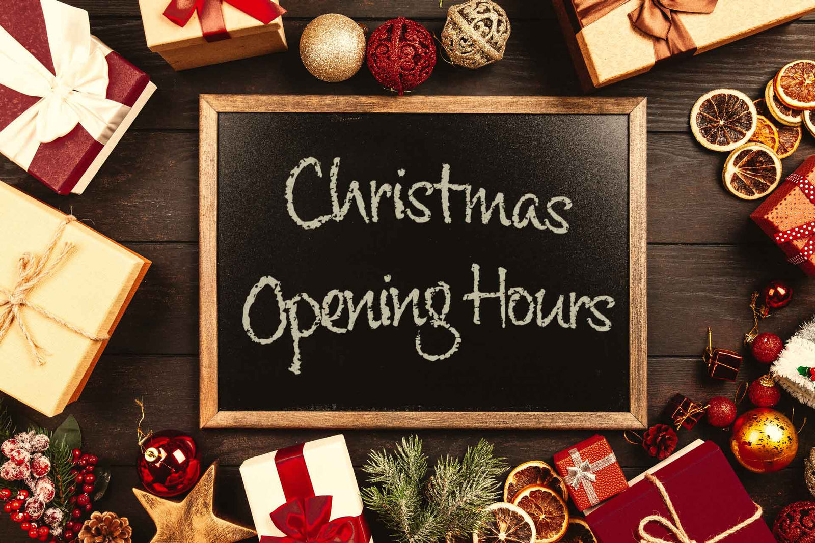 Christmas Opening Hours