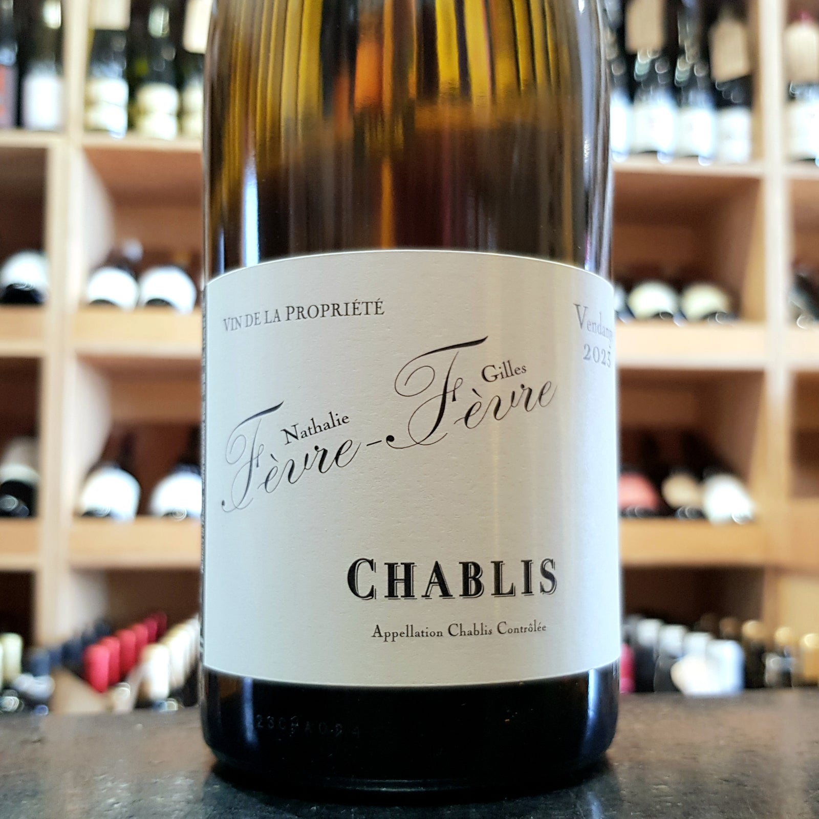 Chablis, Domaine Nathalie et Gilles Fevre 2023 - Butler's Wine Cellar Brighton