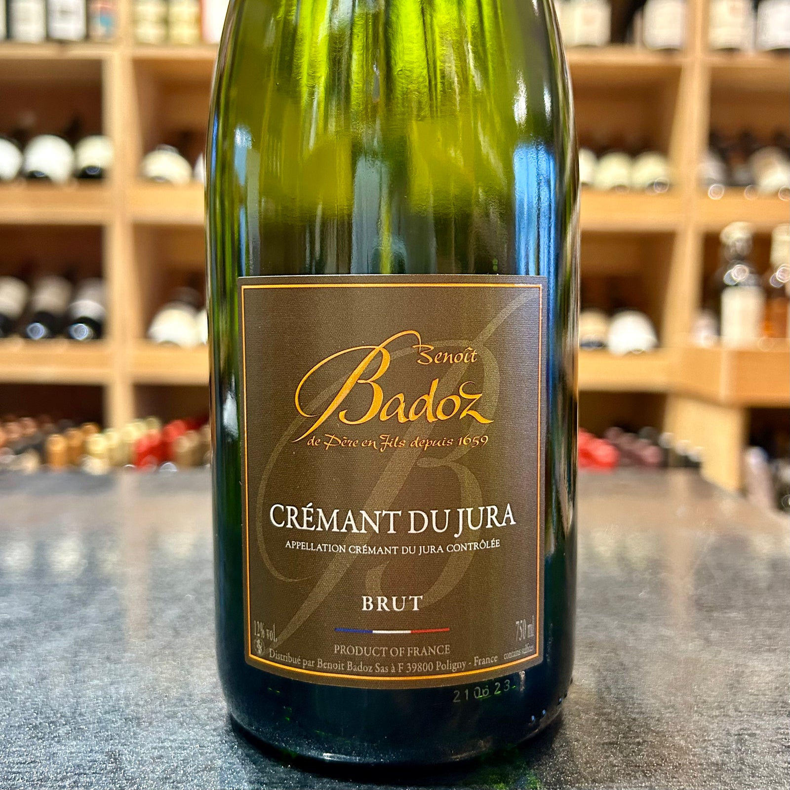 Benoit Badoz Cremant du Jura Blanc de Blancs NV - Butler's Wine Cellar Brighton
