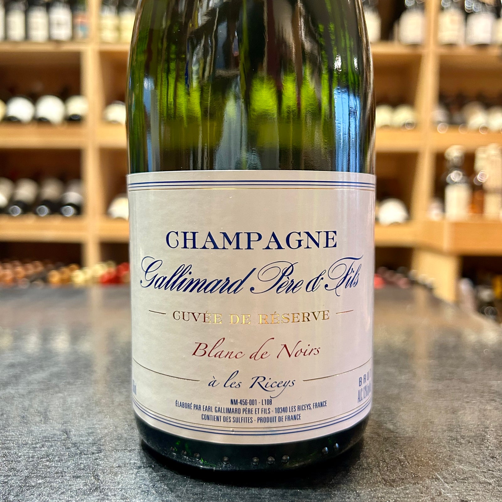 Gallimard Champagne Cuvee Reserve Blanc de Noirs NV - Butler's Wine Cellar Brighton
