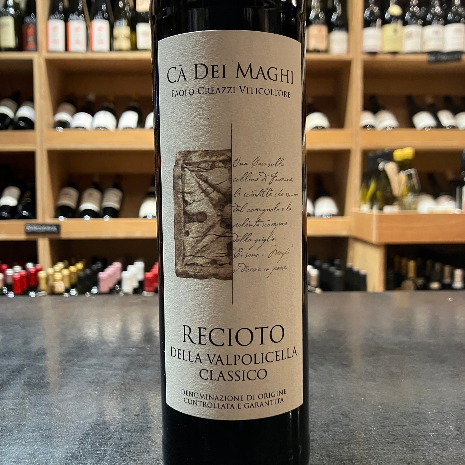 Cà dei Maghi Recioto della Valpolicella 2016 500ml - Butler's Wine Cellar Brighton