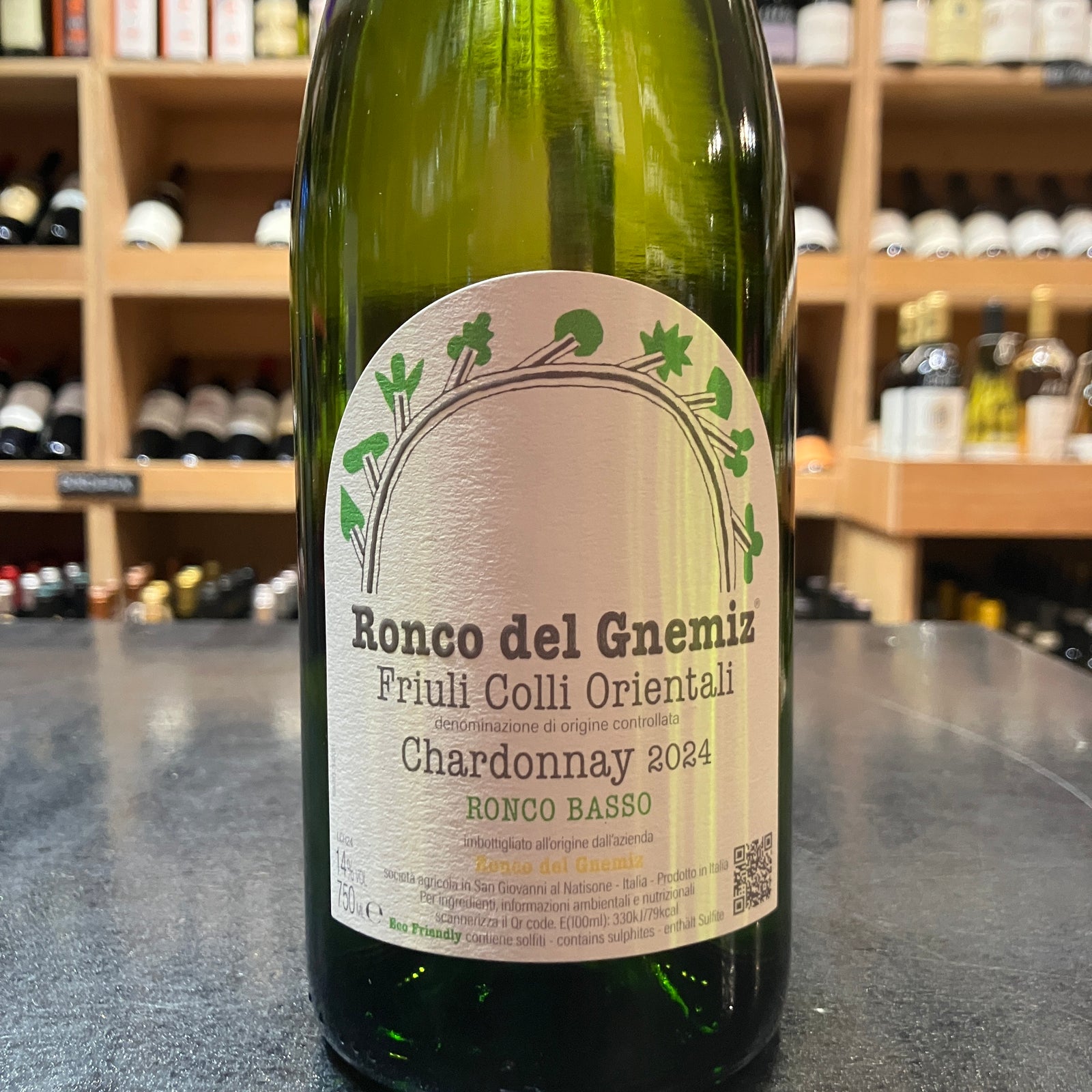 Ronco del Gnemiz Chardonnay Friuli Colli Orientali Ronco Basso 2024 - Butler's Wine Cellar Brighton
