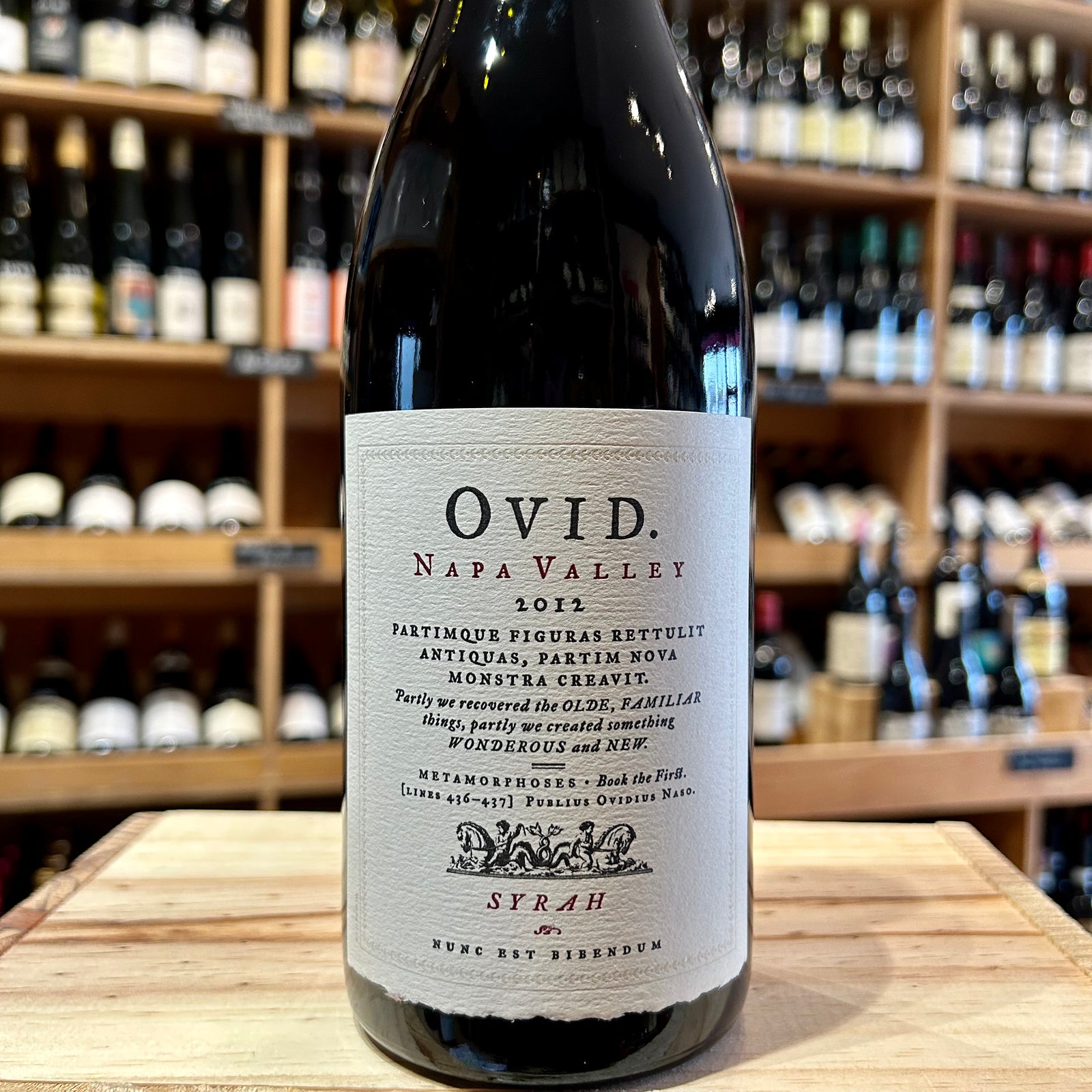 OVID Vineyards Syrah 2012 - Butler's Wine Cellar Brighton