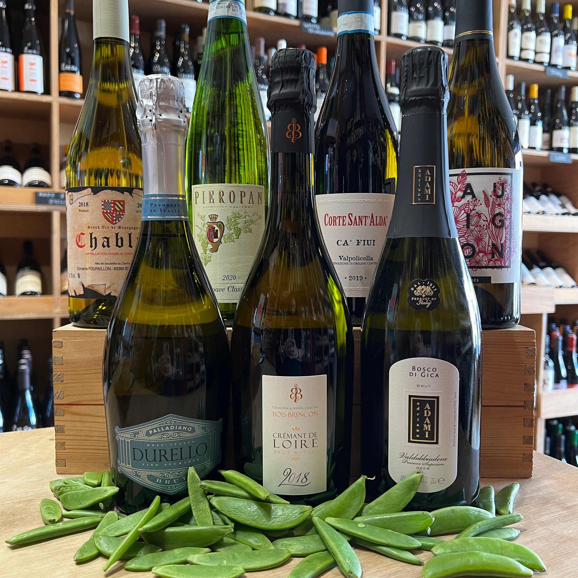 Peas and Prosecco