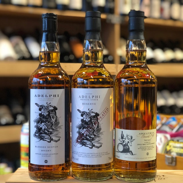 Bonfire Night Bonanza! 10% off Adelphi Blended Scotch Whisky