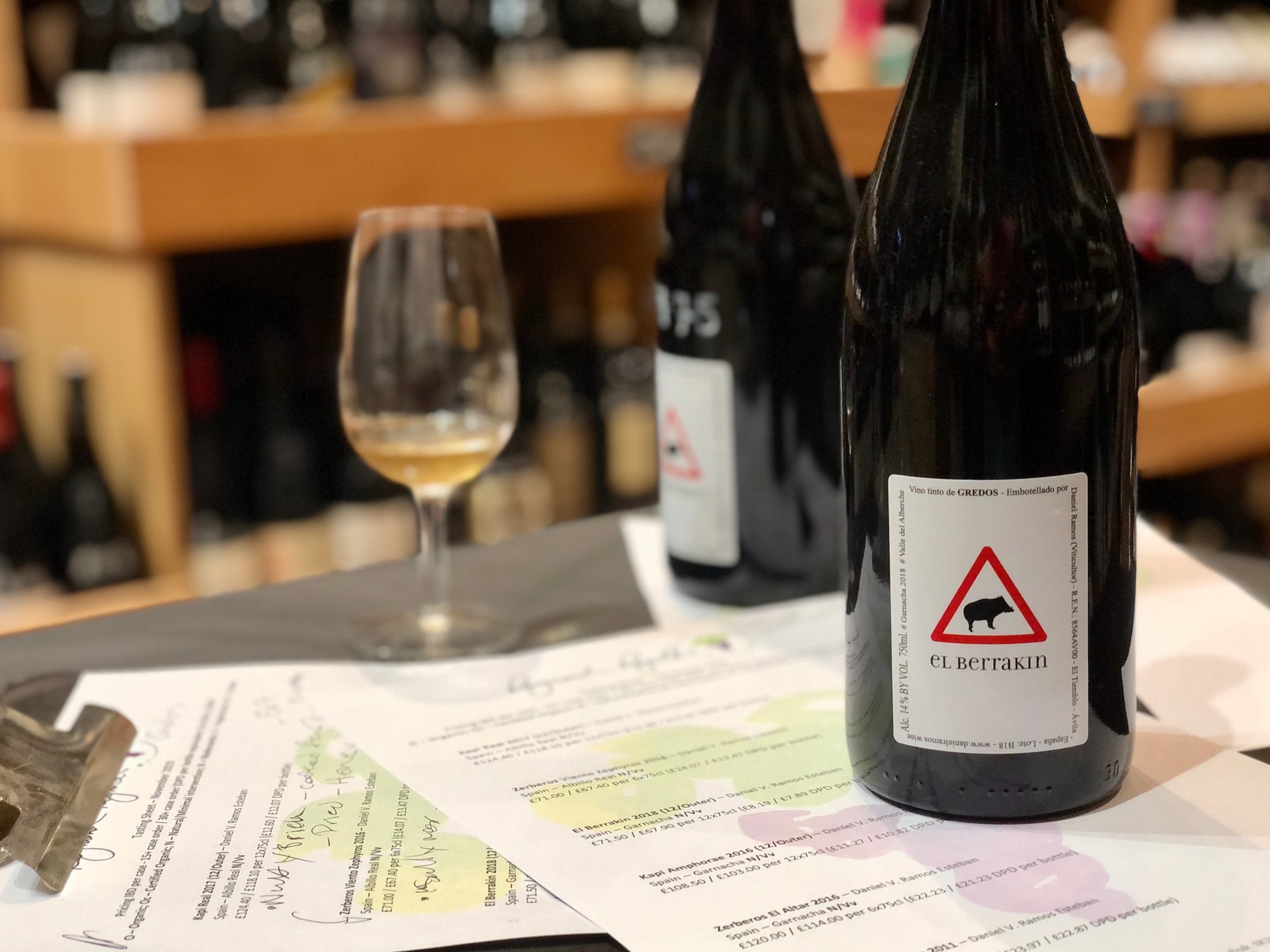 Tasting: Terroir driven, natural wines with Daniel Ramos.