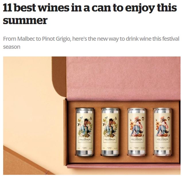 Butlers Stocking wines in a can