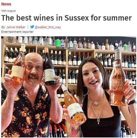 Best Wines for Summer - article in Argus