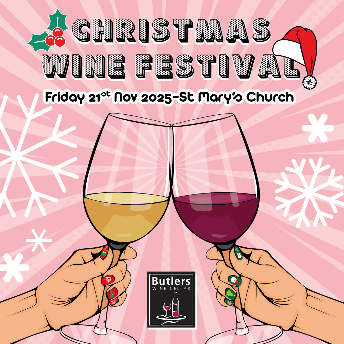 Christmas Wine Festival - Friday 21st November 6:30-8:30pm