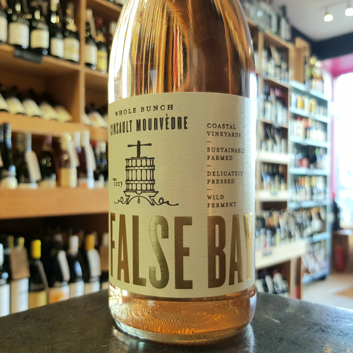 False Bay Whole Bunch Cinsault Rose 2023 - Butler&#39;s Wine Cellar Brighton