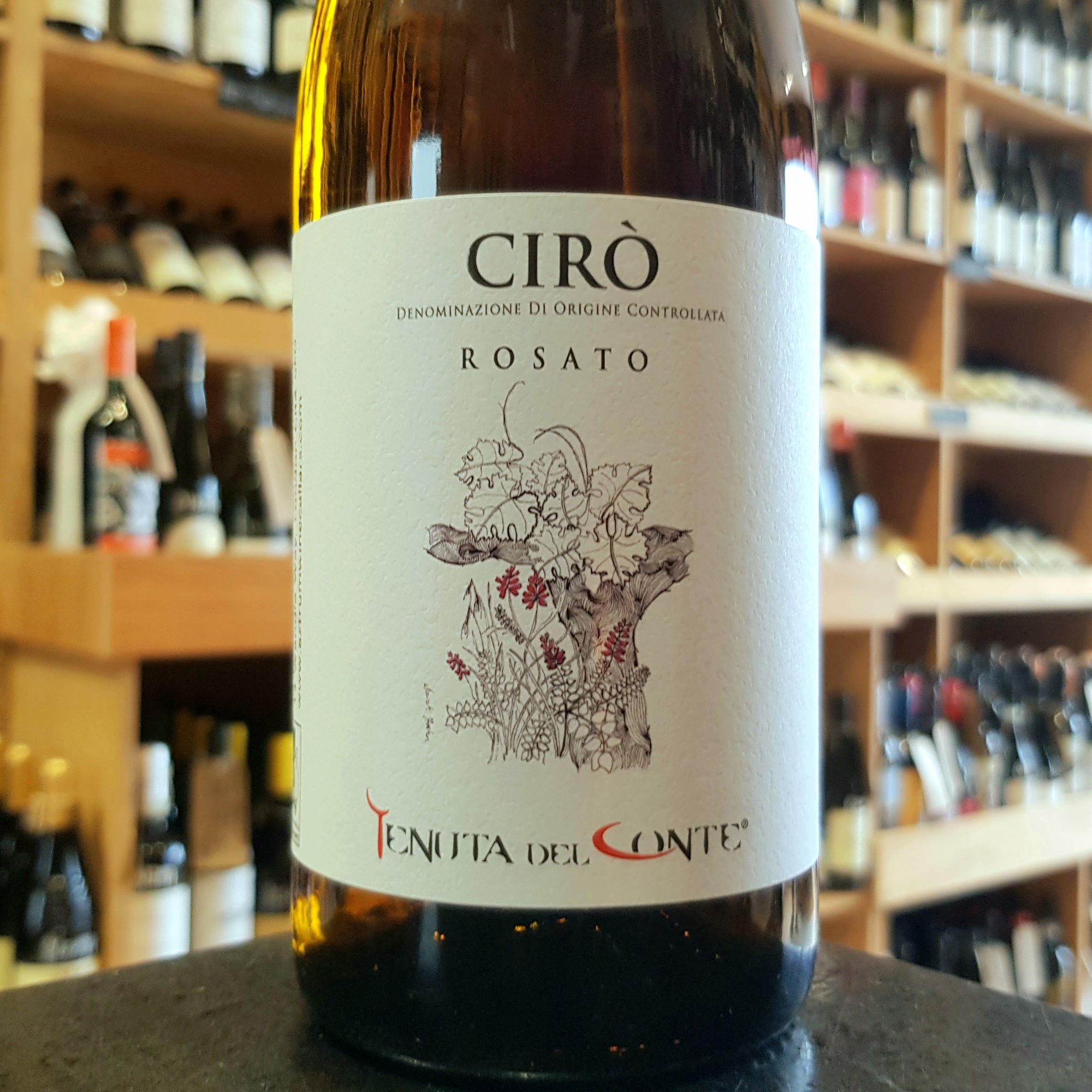 Tenuta del Conte Ciro Organic Rosato 2022 - Butler's Wine Cellar Brighton