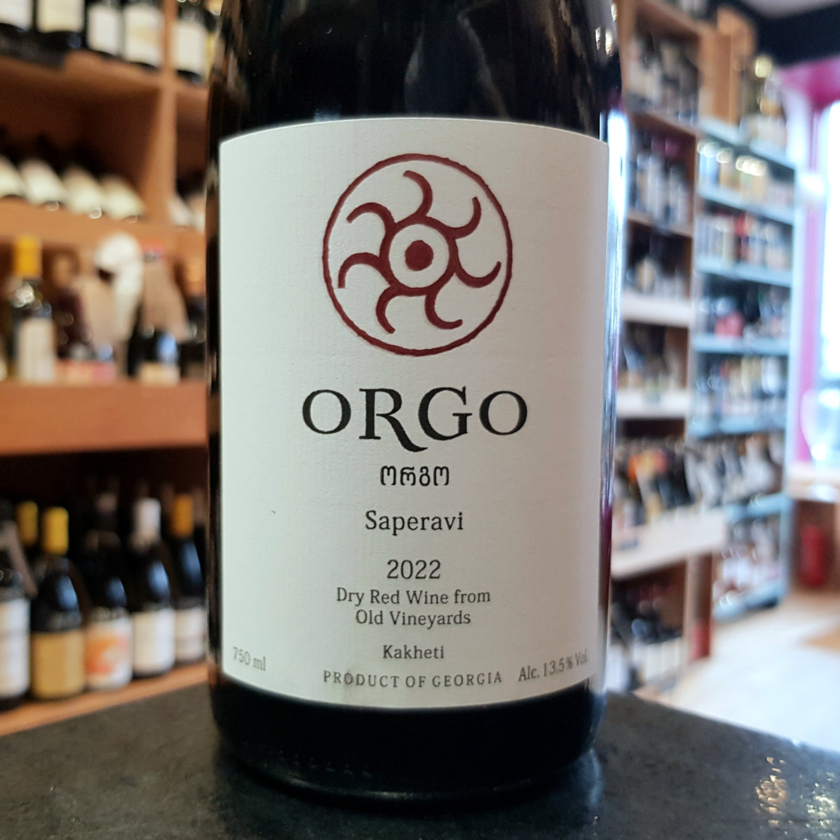Orgo Saperavi Kakheti 2022 - Butler&#39;s Wine Cellar Brighton