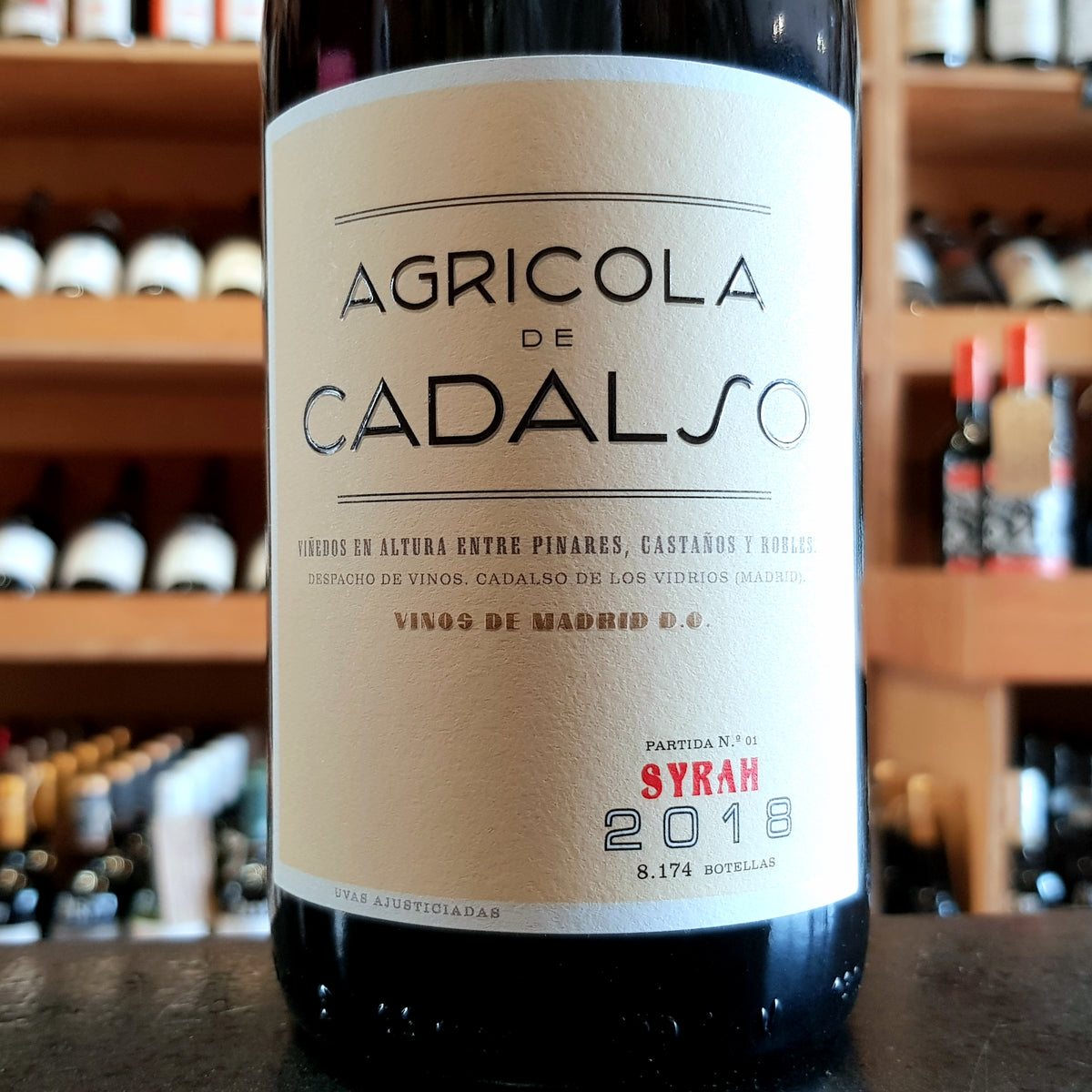 Agricola de Cadalso Syrah Sierra de Gredos 2018 - Butler&#39;s Wine Cellar Brighton