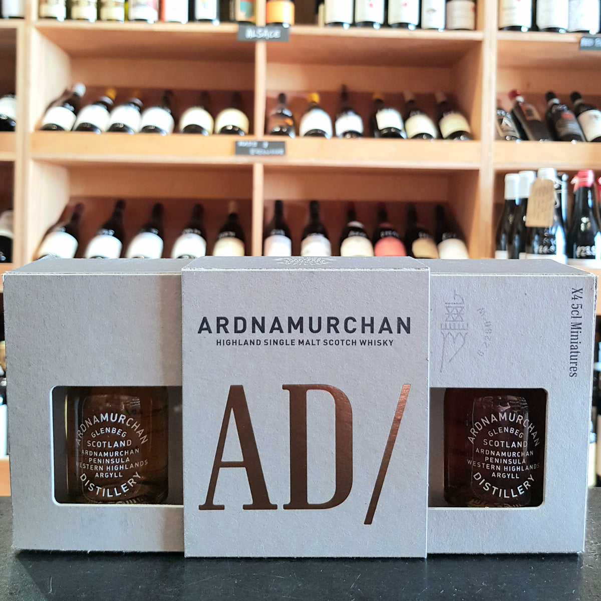 Ardnamurchan Gift Set 4x5cl Single Malt Whiskies - Butler&#39;s Wine Cellar Brighton