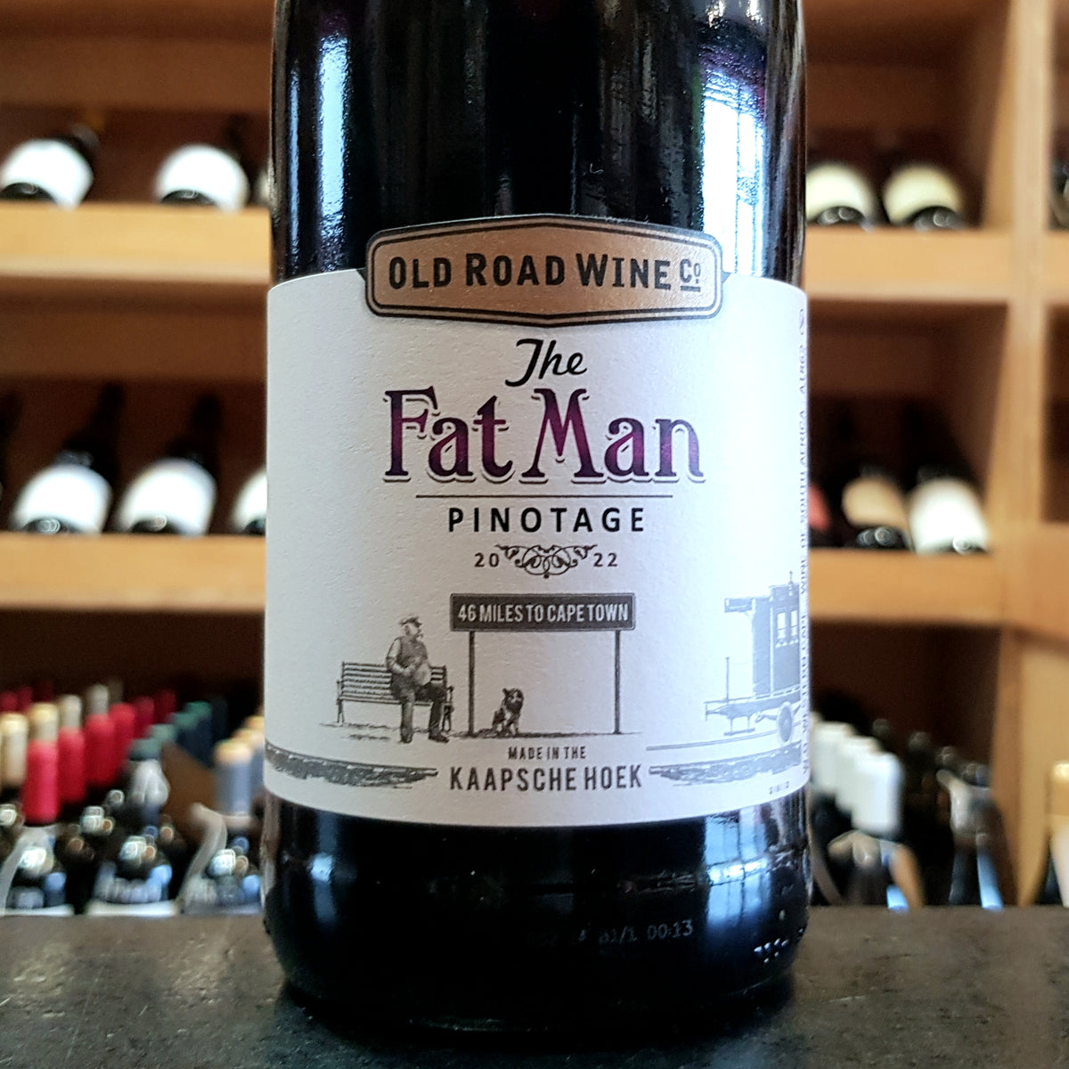 The Fat Man Pinotage Old Road Wine Co 2022 - Butler&#39;s Wine Cellar Brighton