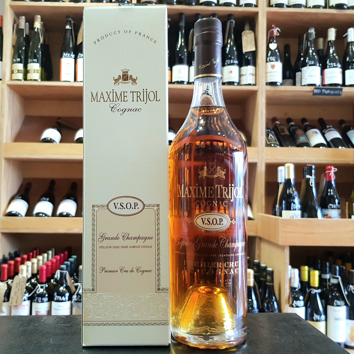 Maxime Trijol Cognac Grande Champagne VSOP 40% Abv - Butler&#39;s Wine Cellar Brighton