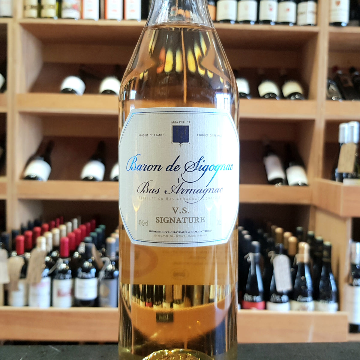 Baron de Sigognac Bas-Armagnac VS 70cl 40% - Butler&#39;s Wine Cellar Brighton