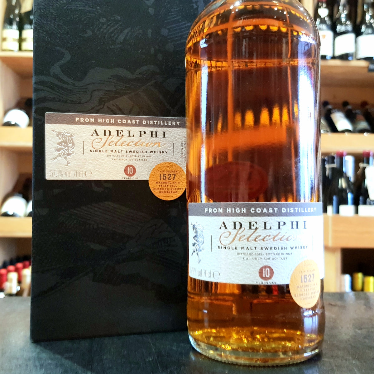 High Coast 10 Year Old Swedish Single Malt Adelphi Single Cask Release 57.1%