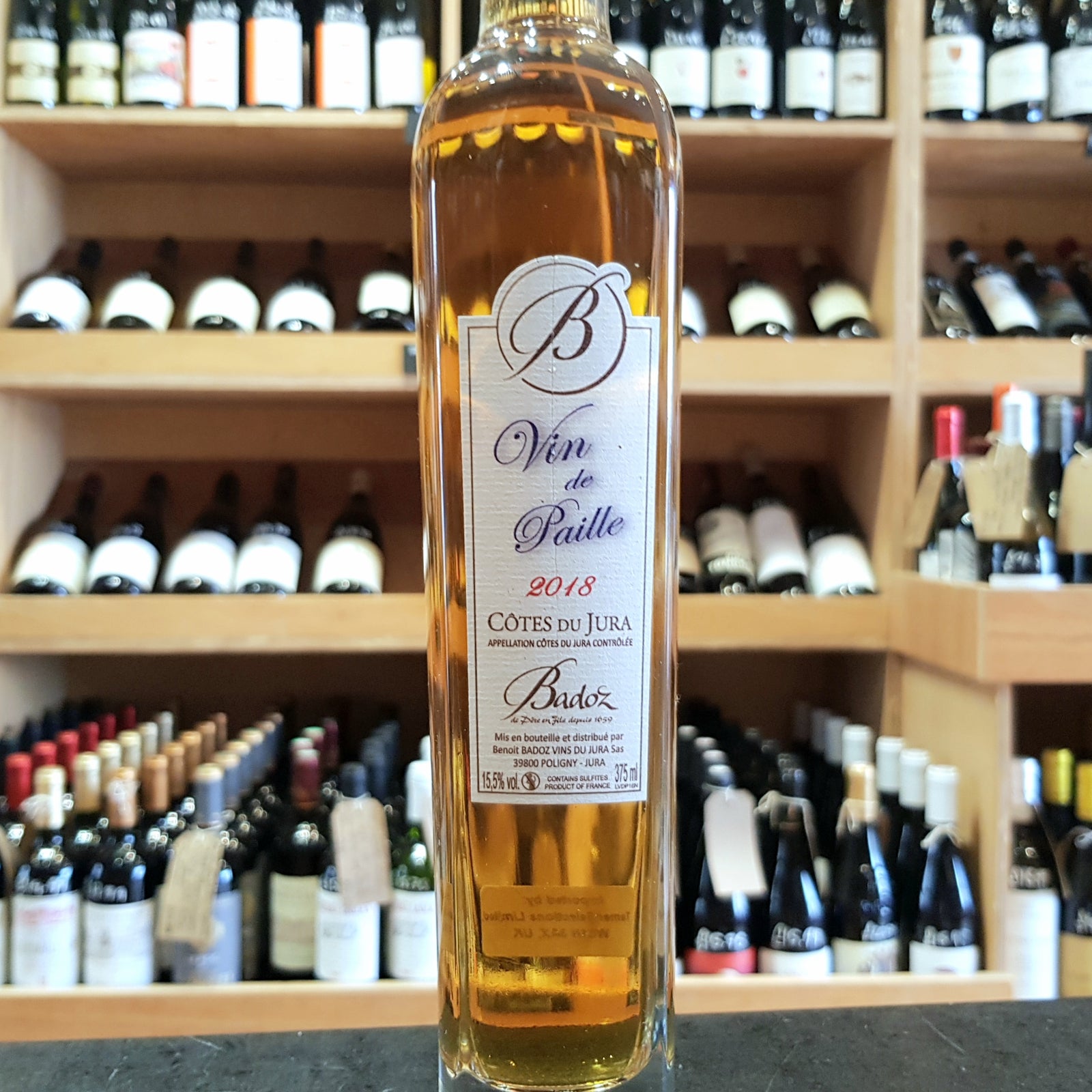 Domaine Benoît Badoz Vin de Paille 2018 Half Bottle - Butler's Wine Cellar Brighton