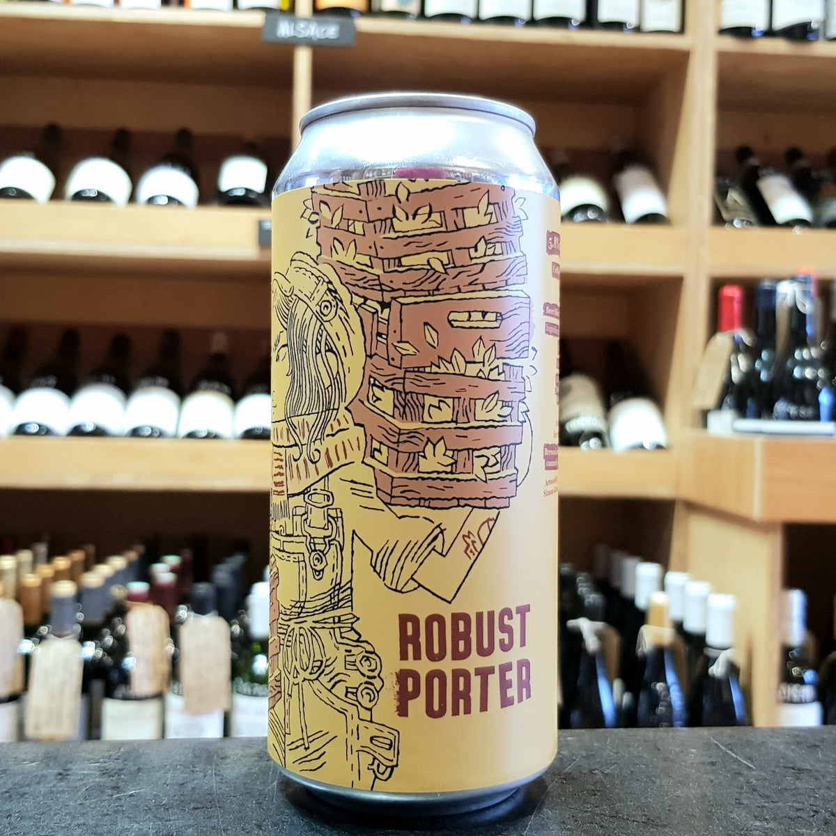Burning Sky Robust Porter 440ml Can - Butler&#39;s Wine Cellar Brighton