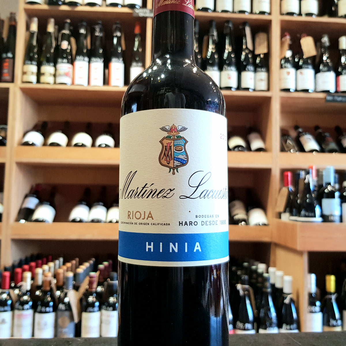 Bodegas Martinez Lacuesta Hinia Reserva 2012 - Butler&#39;s Wine Cellar Brighton