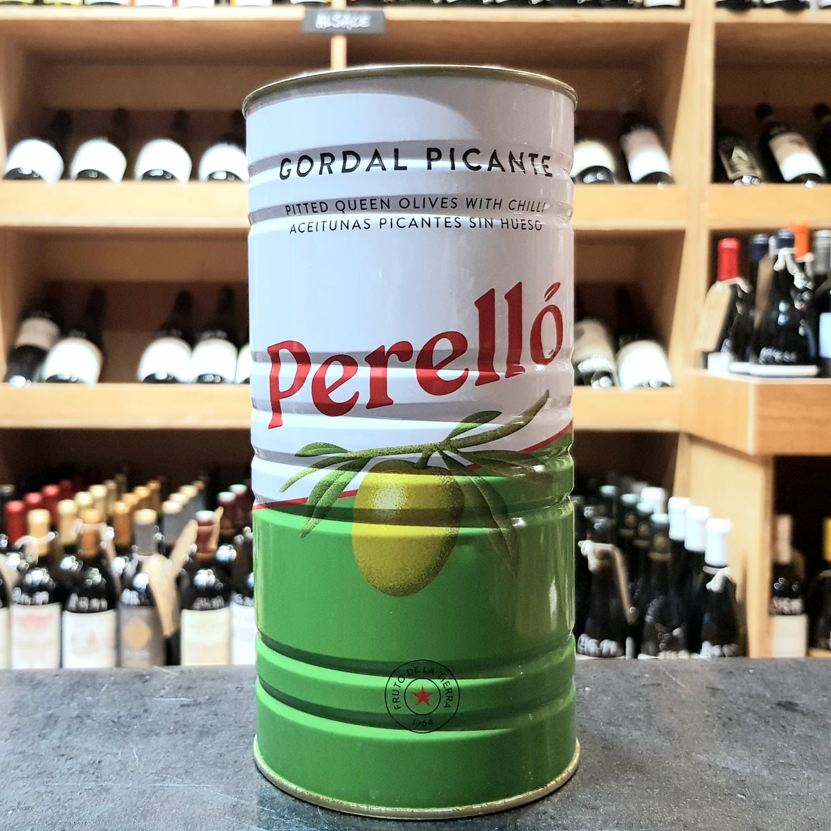 Perelló Pitted Gordal Picante Olives 600g - Butler&#39;s Wine Cellar Brighton