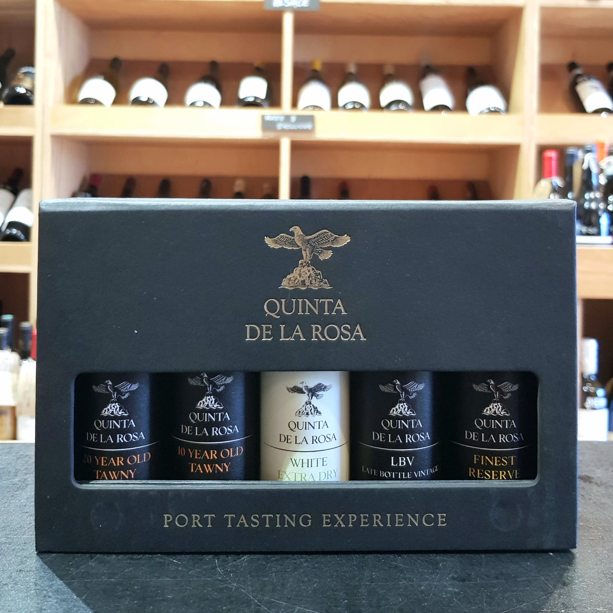 Quinta de la Rosa Port Tasting Set - 5 x 50ml - Butler&#39;s Wine Cellar Brighton