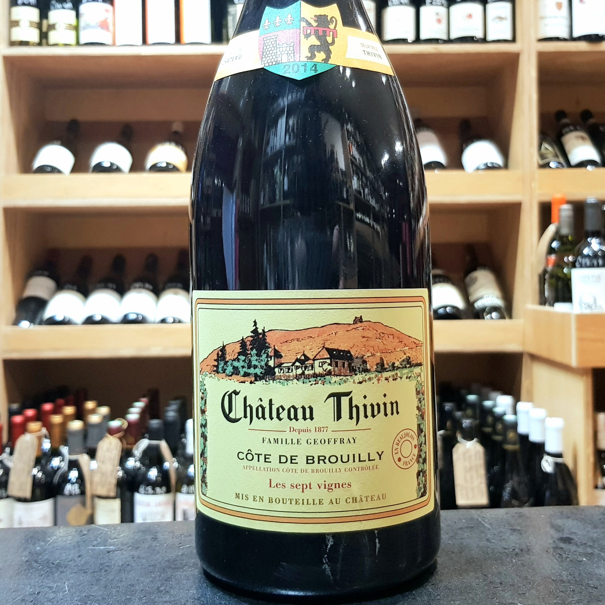 Cote de Brouilly les Sept Vignes Chateau Thivin 2014 Magnum