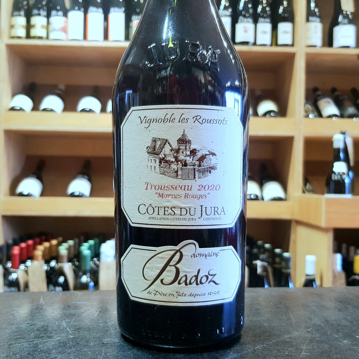 Benoit Badoz Trousseau Marnes Rouge Cotes du Jura 2020 - Butler&#39;s Wine Cellar Brighton