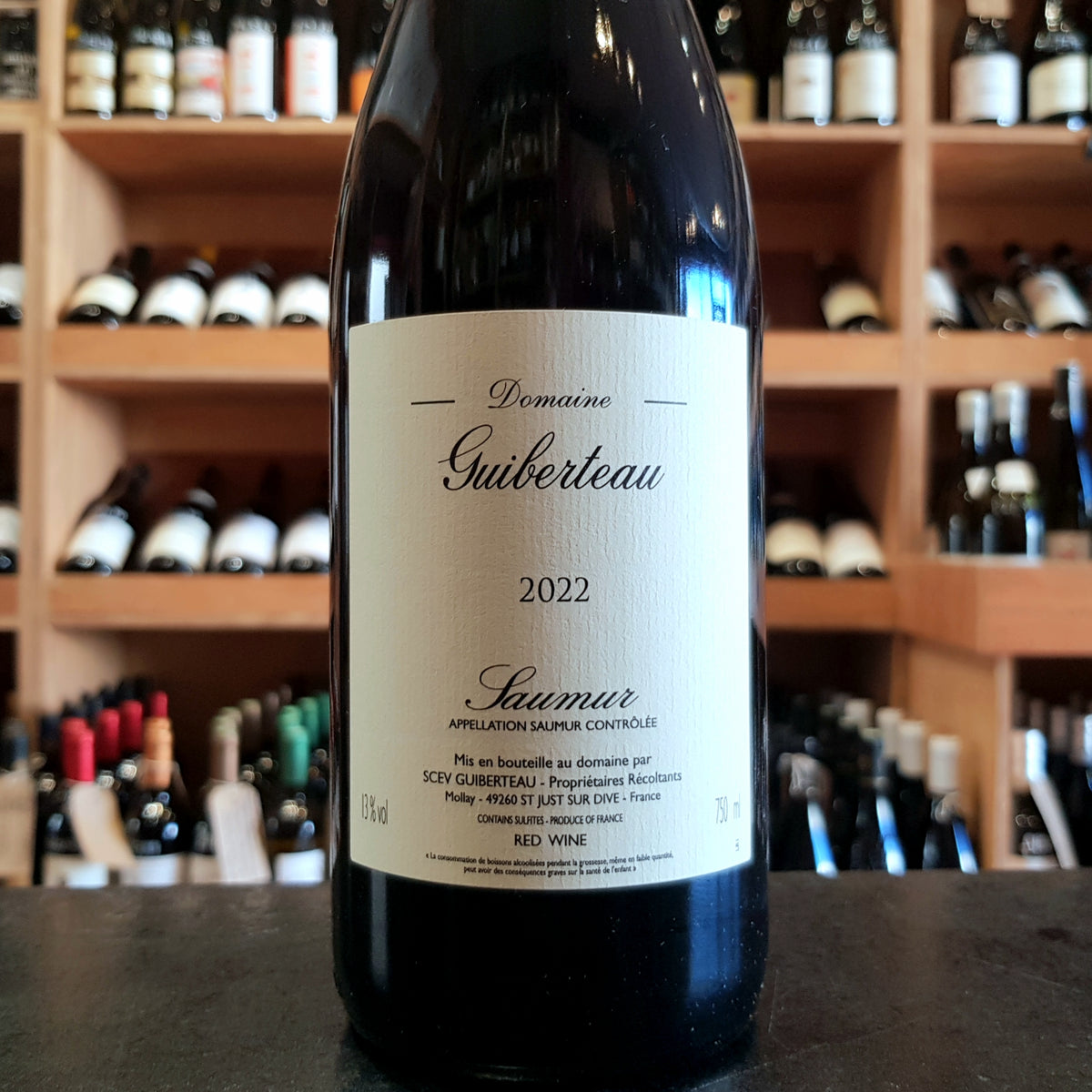 Domaine Guiberteau Saumur Rouge 2022 - Butler&#39;s Wine Cellar Brighton