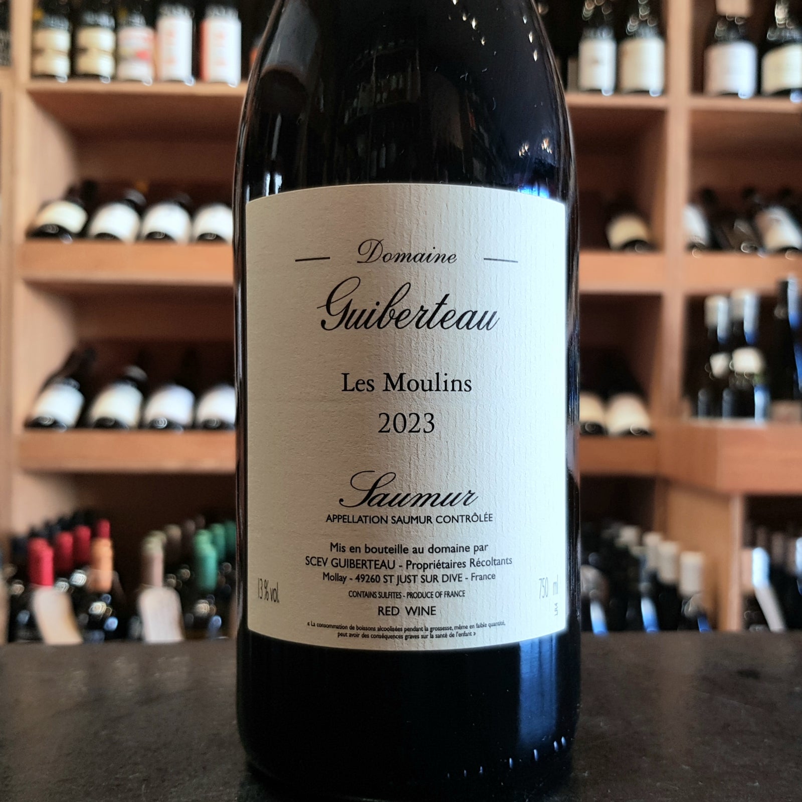 Domaine Guiberteau Saumur Rouge Les Moulins 2023 - Butler's Wine Cellar Brighton