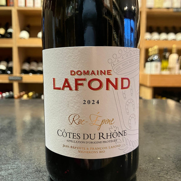 Cotes du Rhone Domaine Lafond Roc Epine 2024 - Butler's Wine Cellar