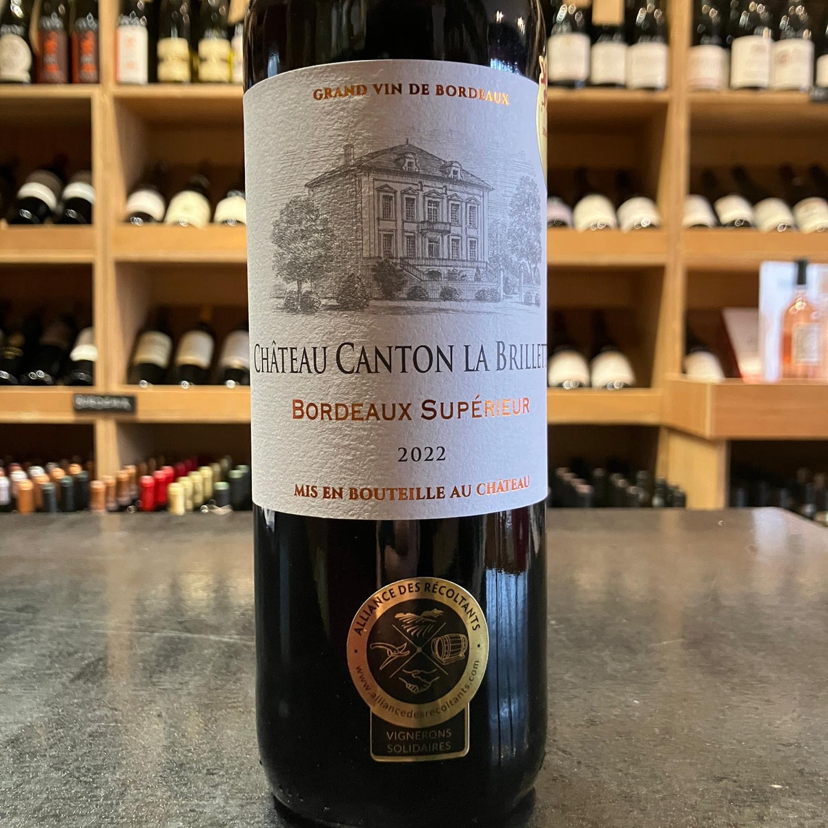 Château Canton La Brillette AOP Bordeaux Supérieur 2022