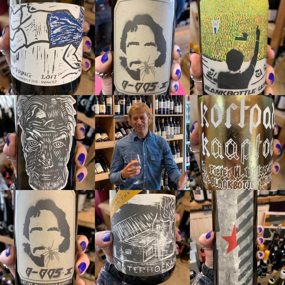 BLANK BOTTLE WINE TASTING - An audience with winemaker Pieter Walser