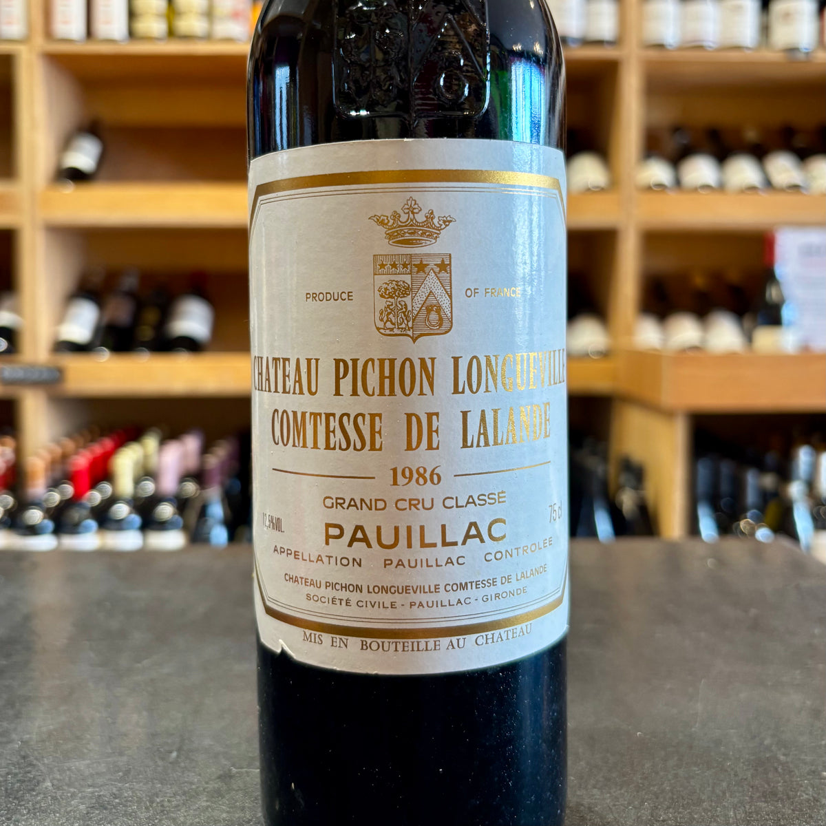 Chateau Pichon Longueville Comtesse de Lalande Deuxieme Cru Pauillac 1986 - Butler's Wine Cellar Brighton