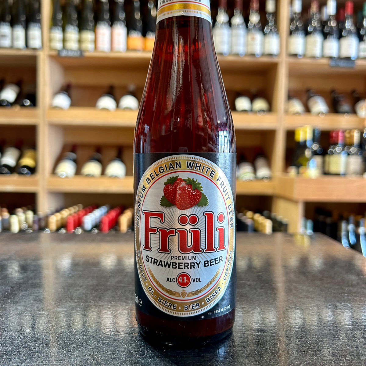 Fruli Strawberry 33cl 4.1% - Butler&#39;s Wine Cellar Brighton