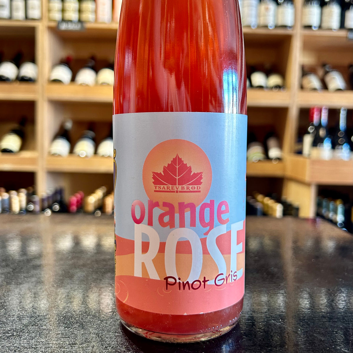 Orange Rosé Pinot Gris 2022 Tsarev Brod Winery - Butler&#39;s Wine Cellar Brighton