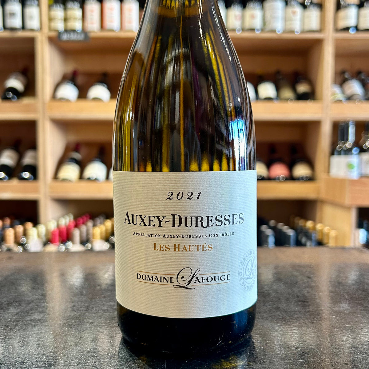 Auxey-Duresses Blanc &#39;Les Hautes&#39;, Domaine Jean &amp; Gilles Lafouge 2021 - Butler&#39;s Wine Cellar Brighton