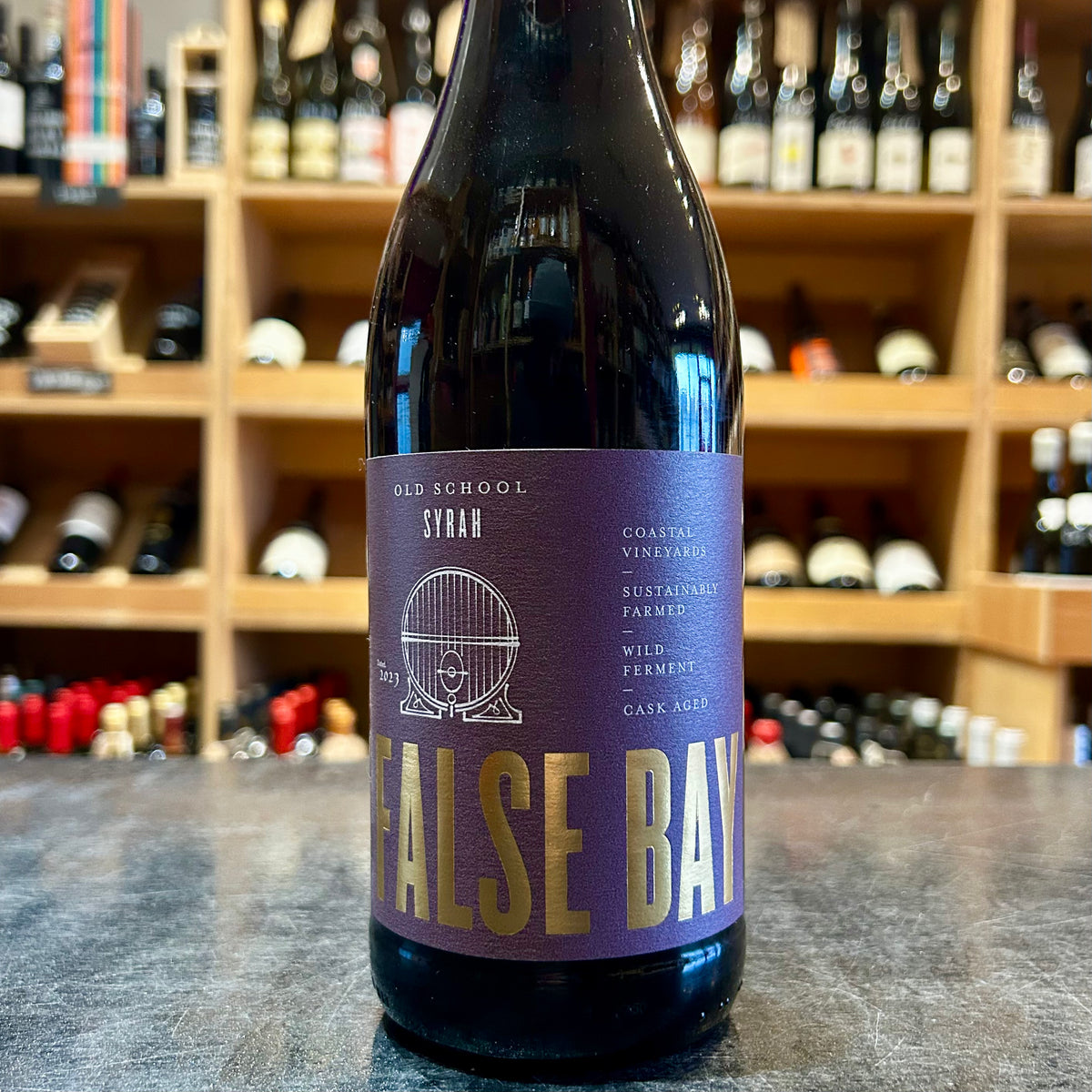 False Bay Old School Syrah 2023 - Butler&#39;s Wine Cellar Brighton