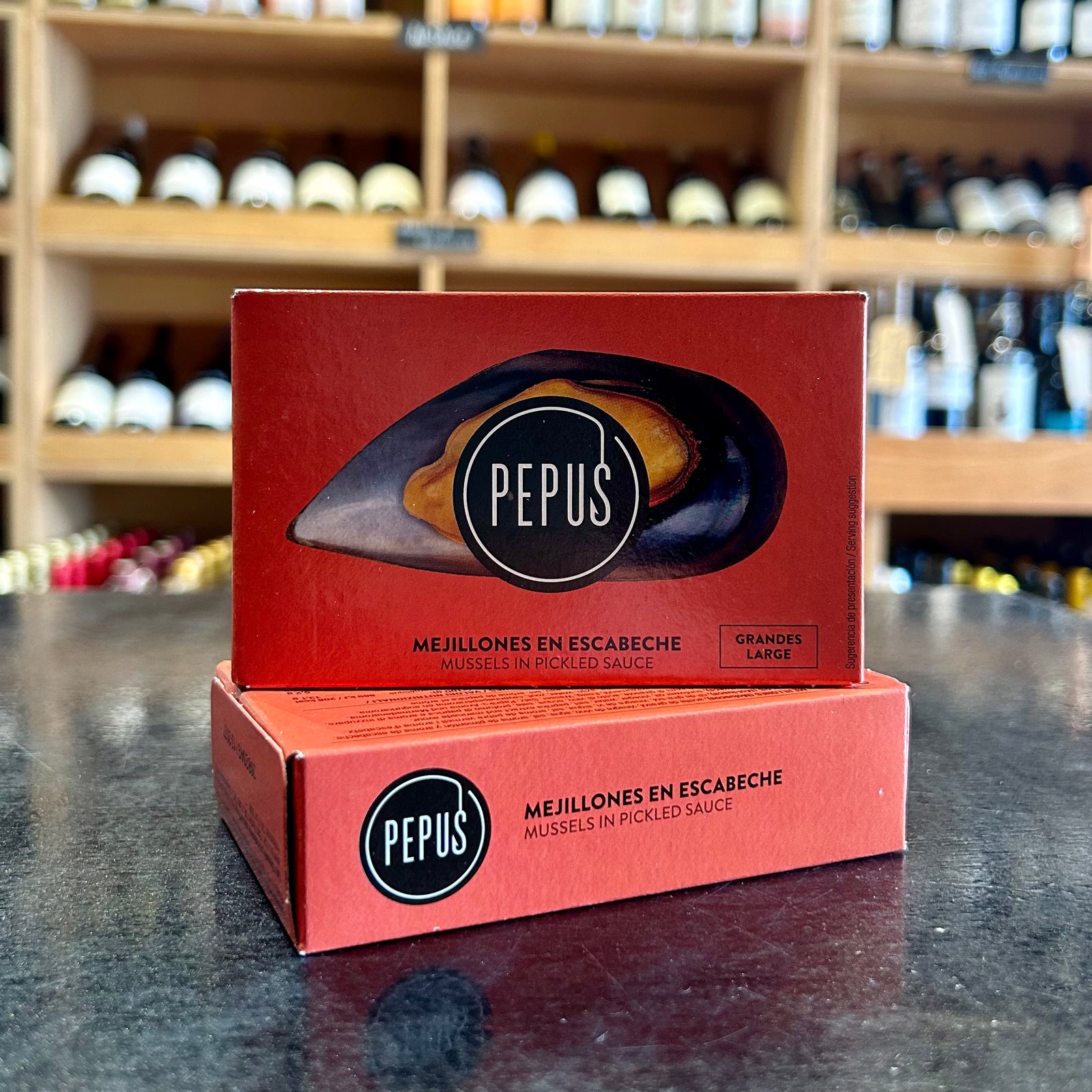 Pepus Mussels in Escabeche 111g - Butler's Wine Cellar Brighton