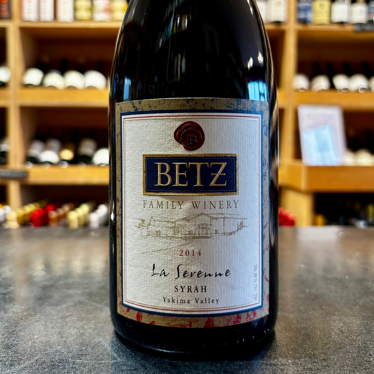 Betz Family Winery La Serenne Yakima Valley Syrah 2014 - Butler's Wine Cellar Brighton