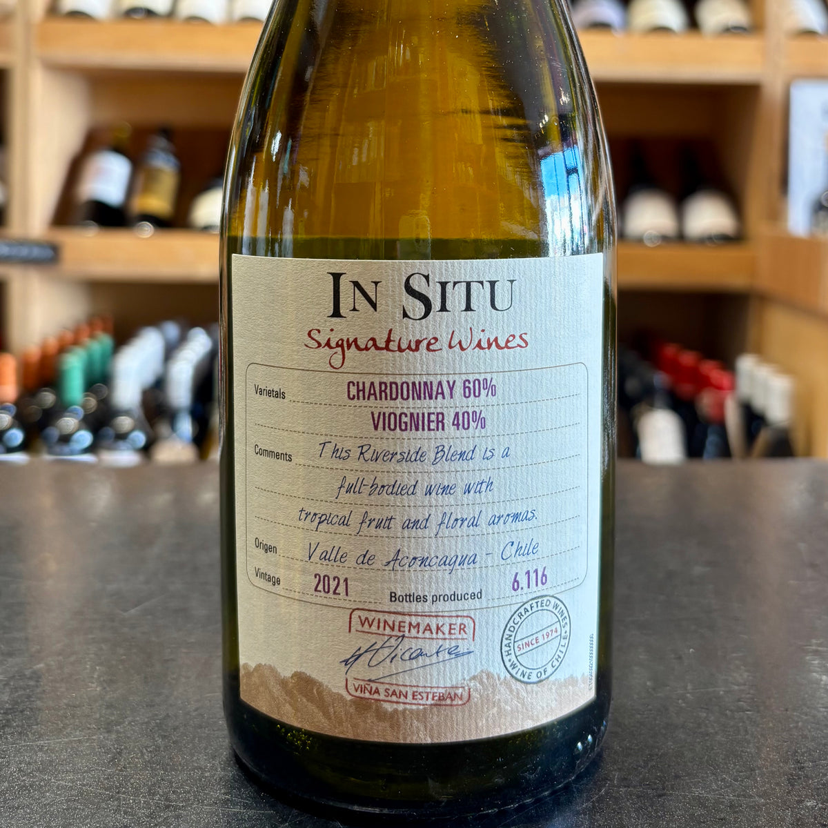 In Situ Signature Chardonnay Viognier 2021 - Butler&#39;s Wine Cellar Brighton