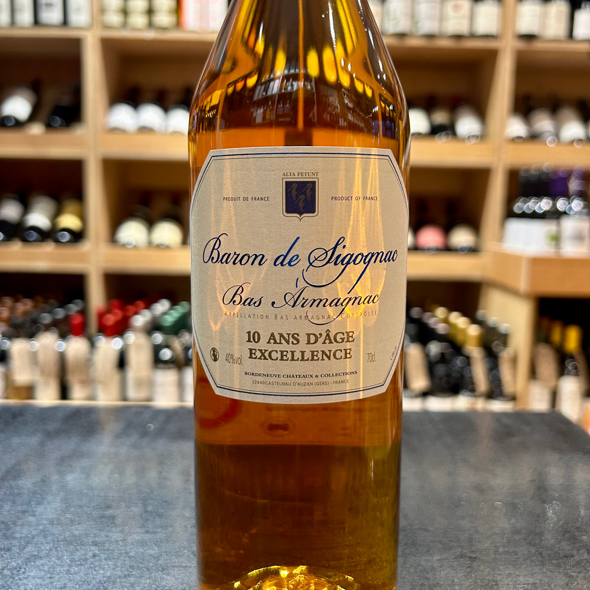 Sigognac 10 Year Old Armagnac 70cl 40% - Butler&#39;s Wine Cellar Brighton