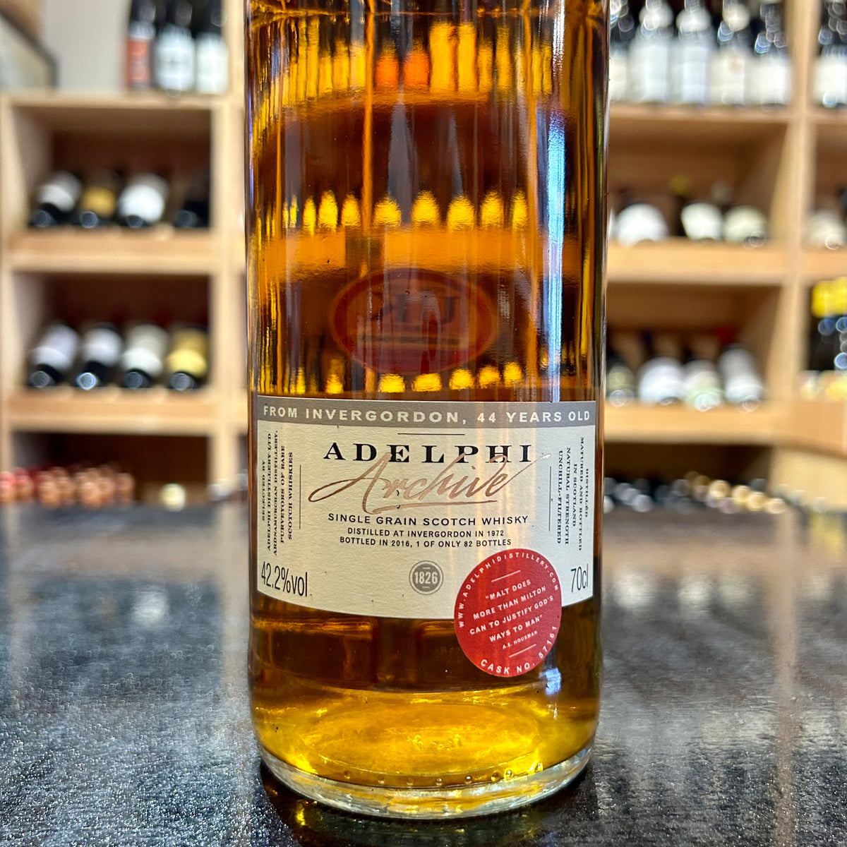 Adelphi Distillery Invergordon 1972 57161 70cl - Butler&#39;s Wine Cellar Brighton