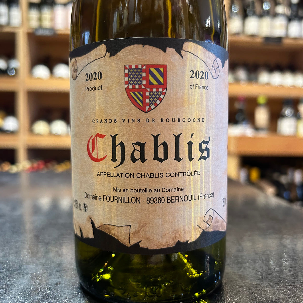 Chablis Domaine Fournillon et Fils 2020 - Butler&#39;s Wine Cellar Brighton