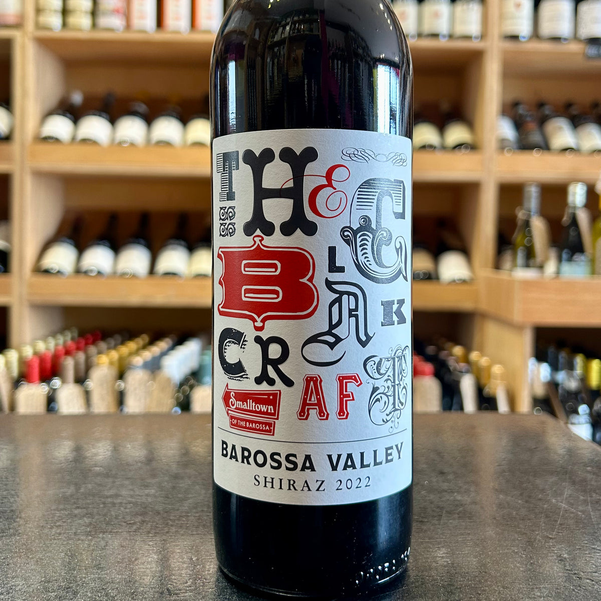 The Black Craft Shiraz Smalltown Vineyards 2022 - Butler&#39;s Wine Cellar Brighton