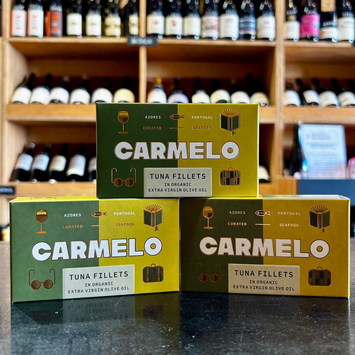 Carmelo Tuna Fillets in Organic Extra Virgin Olive Oil 120g