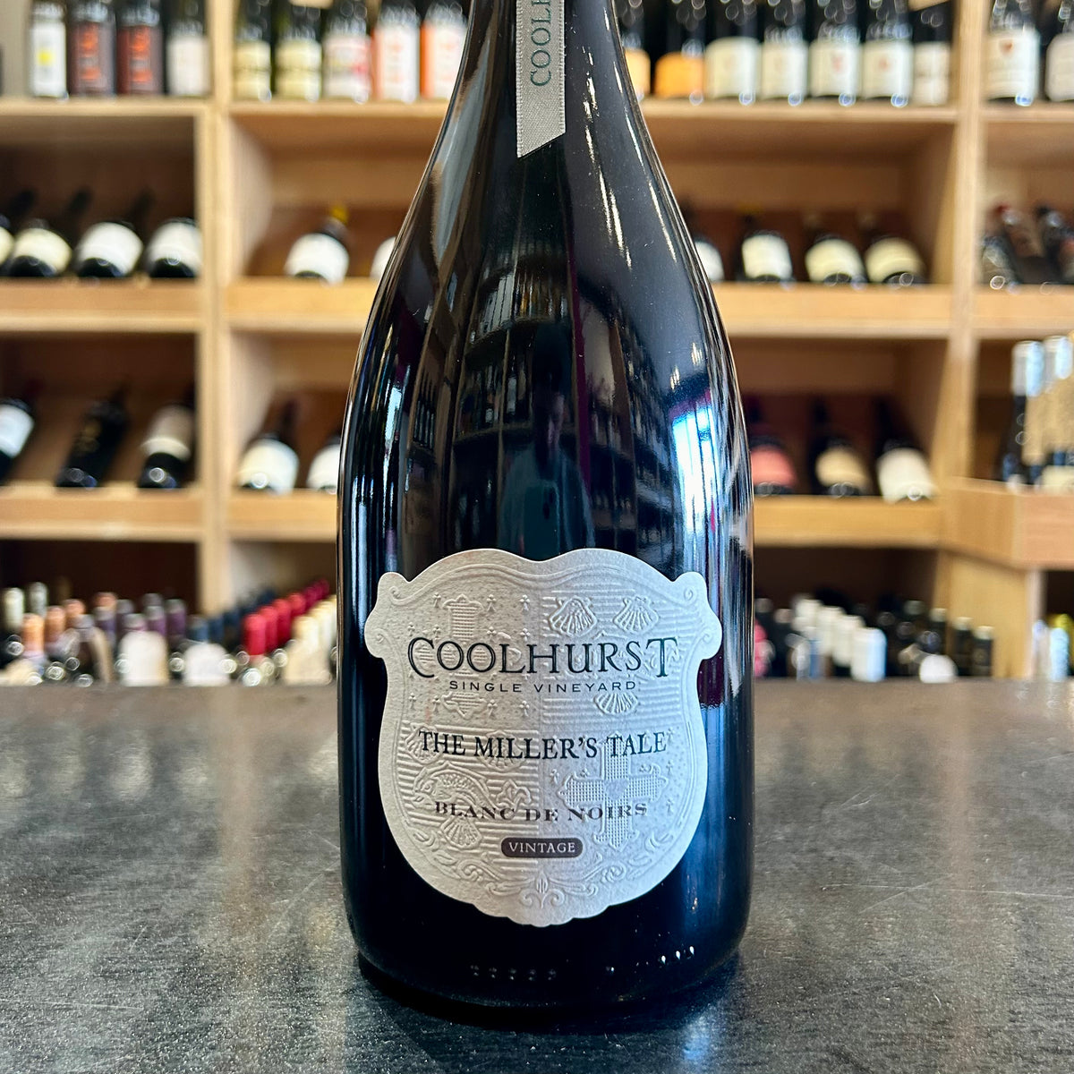 Coolhurst Vineyard The Miller’s Tale Blanc De Noirs 2018 - Butler&#39;s Wine Cellar Brighton