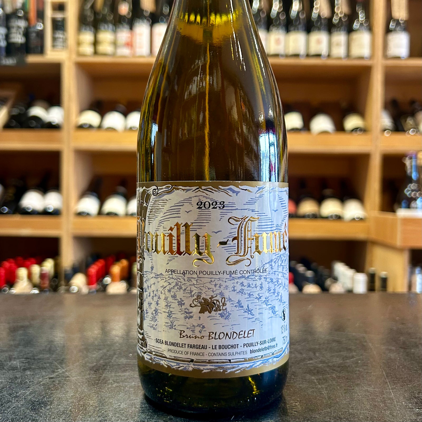 Domaine Bruno Blondelet Pouilly Fume 2023 - Butler's Wine Cellar Brighton